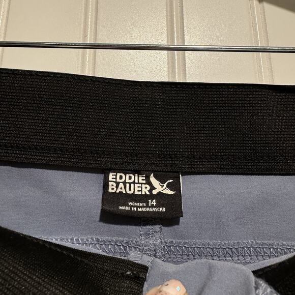 Eddie Bauer Blue Horizon Straight Ankle Pants Pull On Size 14 - Picture 4 of 6